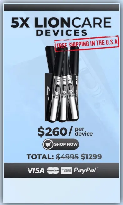 5x lioncare price